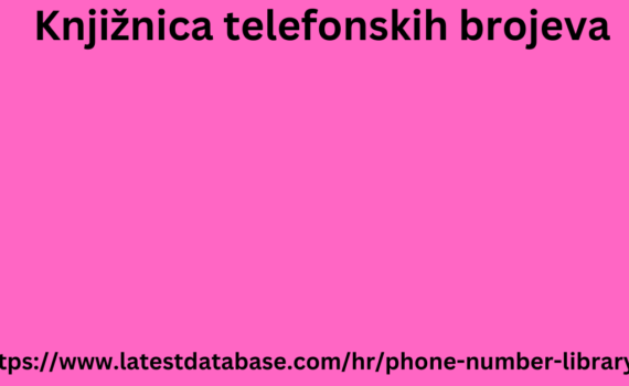 Knjižnica telefonskih brojeva