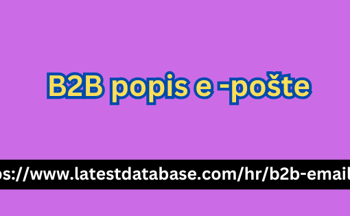 B2B popis e -pošte