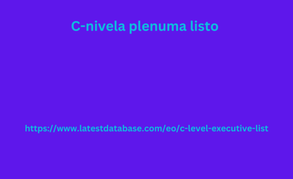 C-nivela plenuma listo