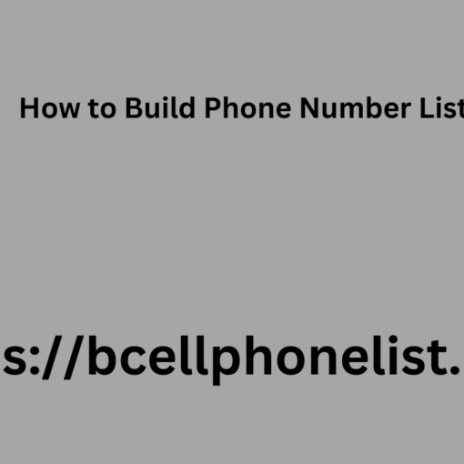 How to Build Phone Number List