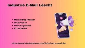 Industrie E-Mail Lëscht