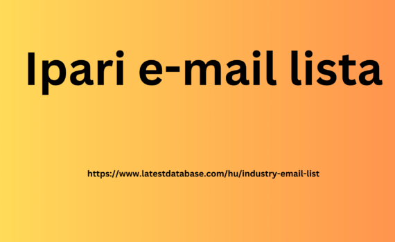 Ipari e-mail lista