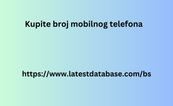 Kupite broj mobilnog telefona